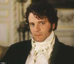 Colin Firth nei panni di Mr Darcy nella serie tv del 1995 targata bbc
